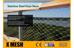 China Bridge Protection Woven Wire Mesh Netting X Tend Cable Webnet ASTM Standard supplier