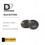 Big Size Bright Color Bulk Trench Plastic Horn Coat Buttons High Wear Resistance With ing Hole for sale