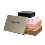 Custom Logo Corrugated Cosmetic Gift Box Packaging Offset Printing for sale