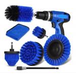 25mm Bristle Drill Brush Attachment Set 7 Pieces Cordless Screwdriver for sale
