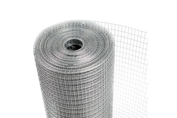 Low Carbon Steel 1.5x10m Galvanized Welded Wire Mesh Rolls