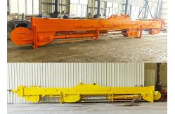 China 0.4-2.5cbm Excavator Attachment Hydraulic Telescopic Arm With Clamshell Grab supplier