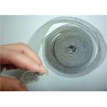 Tin Coated Knitted Wire Mesh 40mm 30m/roll Vapour Liquid Filtering For Shielding for sale