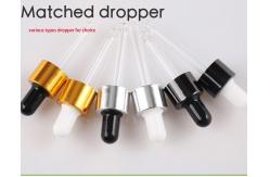 China 5ml Essential Oil Glass Dropper Bottle 100ml Frosted Tincture Bottles supplier