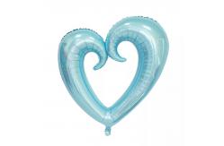 China 18 Inch Heart Shaped Aluminium Foil Helium Balloons for Birthday Wedding Party supplier