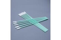 China Q Tips Round Head Sponge Swab With 65 Polypropylene Handle supplier
