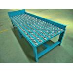 Transportation Gravity Roller Conveyor , Standard Gray / Zinc Pallet Roller Conveyor for sale