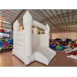 Manufacturer Inflatable White Wedding Bouncy House Inflatable Jumping Castle For Kids for sale