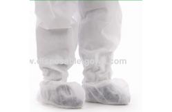 China ISO9001 Single Use Nonwoven Shoe Covers With Elastic Rubber Opening supplier