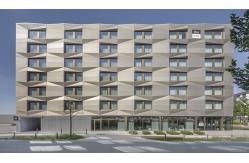 China Laser Cut Aluminium Curtain Wall Facade Fireproof One Stop Project Solutions supplier