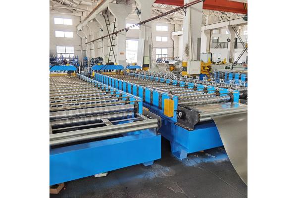 3phase Double Layer Roof Sheet Roll Forming Machine 5000kg