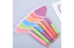 China Non-Stick Cooking Safe Silicone Pancakes Shovel For Eggs Fish Pancake Pizza supplier