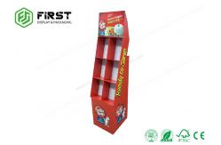 China Glossy Finish Corrugated Pop Displays Printing Carton Customized supplier