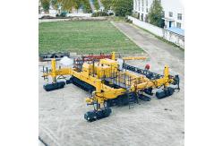 China 177 Kw 2200rpm Engine Power Slip Form Paver Machine Smooth Precise Paving supplier