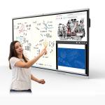 IR Touch 65 Inch Smart Board , Electronic Touch Screen Board For Screen Sharing for sale