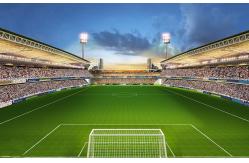 China PE 35mm 3/8'' Artificial Turf Grass 21000 Dtex UV Resistant supplier