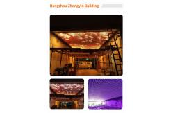 China T20 Advertising Display LED Mesh Screen Flexible Transparent for Outdoor Building supplier