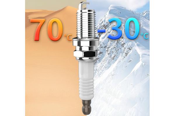Platinum Iridium Tipped Spark Plugs 20.8mm Hex TS16949 Approved