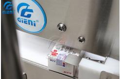 China Medicine Pill Carton Labeling Machine SS304 Rectangular Corner Labeling Machine supplier