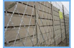 China Welded Razor Mesh Fence / Complete Security Fence For Perimeter Protection supplier