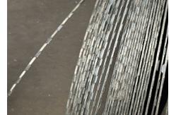 China Security Single Coil Blade Razor Wire Mesh Ideal Restricted Areas supplier