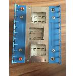 Silver Printed MDF Main Distribution Frame 100 Pairs Protection Connection Terminal Block