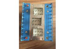 China Silver Printed MDF Main Distribution Frame 100 Pairs Protection Connection Terminal Block supplier