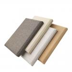 Custom Manufacturer Fabric Acoustic Panel Polyester Fiber Fabric Wrapped Sound Panels For Gym for sale