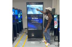 China Smart Floor Standing Digital Signage Totem Vertical Interactive Touch Screen Kiosk supplier