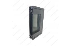 China Alloy Aluminum Broken Bridge Sliding Window 70mm With Sound Insulation Profile Window supplier