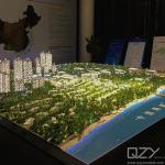 China Overseas Property 1/300 Architectural Maquette for Display and Assembly Required for sale