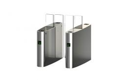 China Full Height Access Control Turnstiles Automatic Smart DC Brushless Motor 30 Watt supplier
