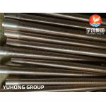 ASTM B111 C70600 90% Cu 10% Ni Low Finned Tube For Condenser for sale