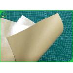 Waterproof 150gsm Brown Kraft Paper With PE Coated For Nuts Bag