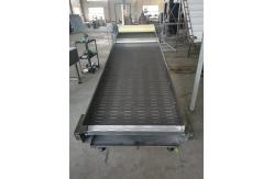China                  Width Adjustable Plastic Crusher Shredder Use Transfer Green PVC Belt Conveyor              supplier