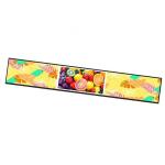 Store Shelves Stretched Bar Lcd Monitor , Ultra Wide Stretched Displays