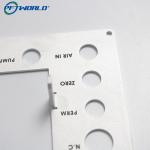 OEM Presicion Panel CNC Machining Services Parts Silver Plate Custom Bending Accessories