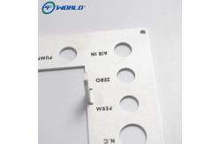 China OEM Presicion Panel CNC Machining Services Parts Silver Plate Custom Bending Accessories supplier
