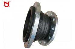 China Custom Rubber Expansion Bellows , Flexible Expansion Joints Single Sphere Medium Resistant supplier