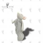 PP Cotton Animal Scarf Eco Friendly Stuffed Baby Comforter 29 X 23 X 32cm for sale