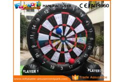 China Customized Inflatable Football Dart Board , Durable Inflatable Sports Equipment supplier