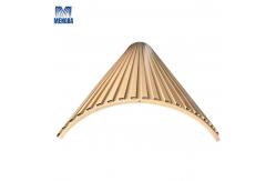 China Stadiums Aluminium Exterior Wall Cladding 1mm / 2mm Thickness Column Cover supplier
