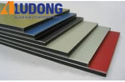China Fireproof 6mm PVDF Aluminum Composite Panel For Cladding supplier