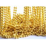 Decorative Metal Bead Ball Mesh Drapery Divider Curtain With Colored for sale