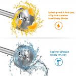 3 In 1 400W Immersion Stick Blender Multi Function With DC Motor
