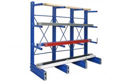 China Custom Design Heavy Duty Cantilever Racking Multi Layers Shelving Steel Q235 supplier