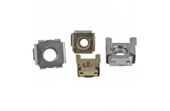 China Server Rack Cabinet Stainless Steel Screws and Cage Nuts with Floating Square Nuts supplier
