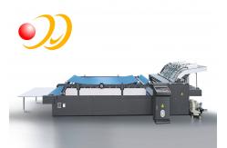 China Single Labor Flute Laminator Machine Semi - Automatic For Filmed Paper supplier