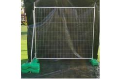 China Event 2.5mm Pvc Temporary Fence 2.1m Height Removable supplier