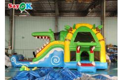 China Inflatable Slip And Slide Inflatable Bounce House Kids Jumping Bouncy Castle Combo Slide supplier
